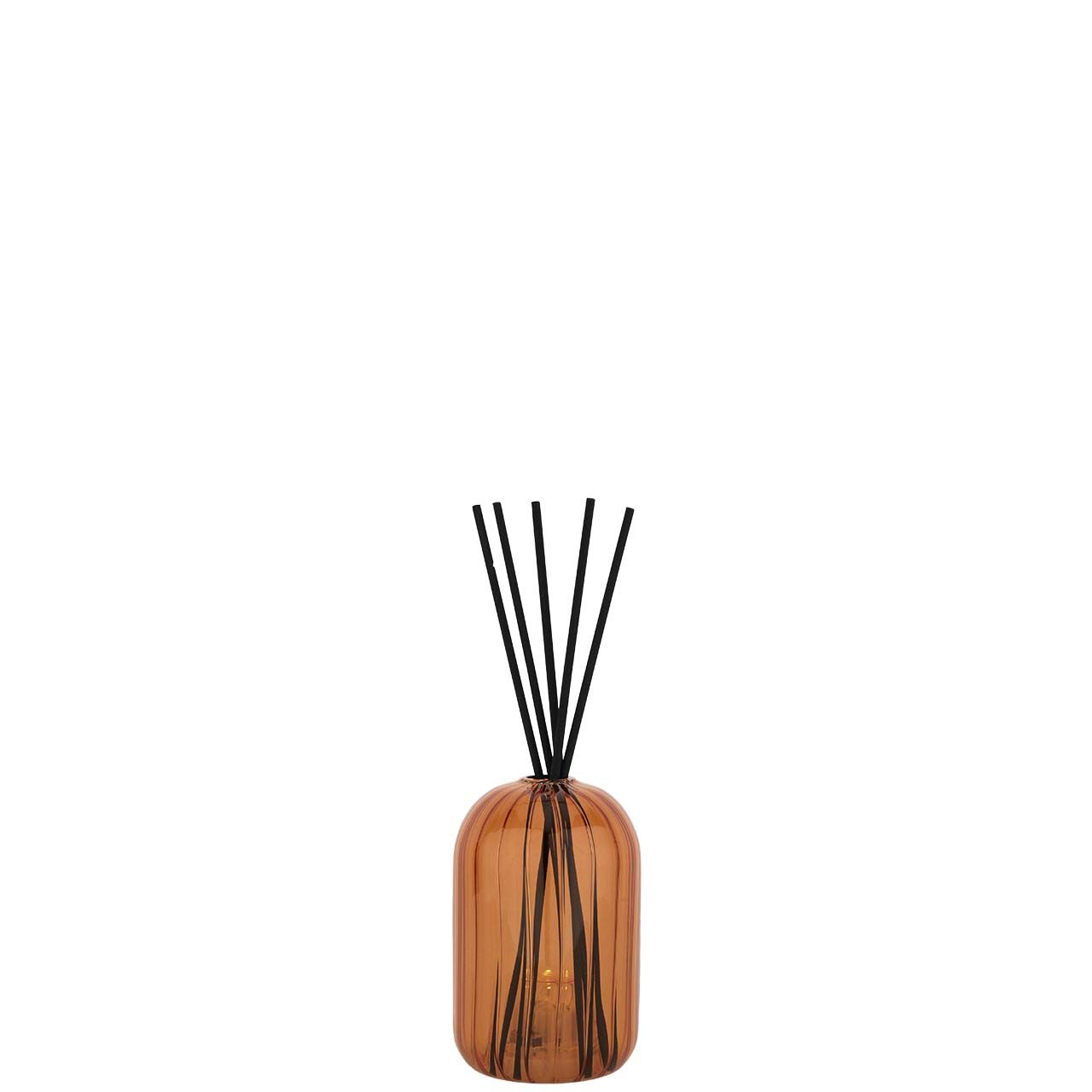VASETTI MM 65*100 IN VETRO FESONATO CON LED E STICKS DIFFUSORI